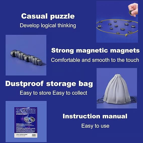 🔥LAST DAY 65% OFF - Magnetic Chess Game - Develop your skill and strategy
