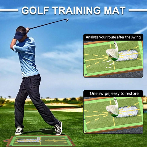 (Hot Sale-65% OFF)Brivibe™ Golf Training Mat For Swing Detection Batting