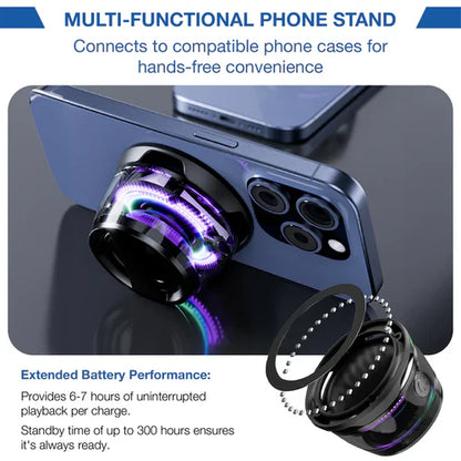 Brivibe™ – Stick, Shine & Sound with Waterproof Bass & RGB Glow