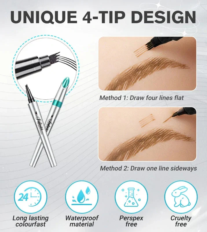 [Official Website] AQA® 3D Waterproof Microblading Eyebrow Pen✨